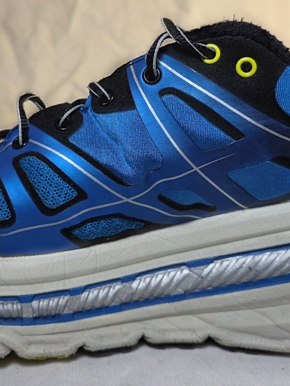 Hoka One One Stinson 3 ATR Trail Running Shoes Blue and Black See Desc for Size - Picture 7 of 16